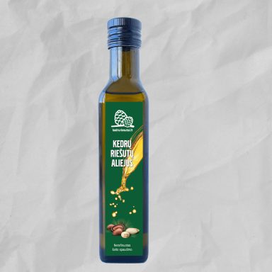 Kedrų riešutų aliejus  250 ml