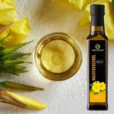 Šaltai spaustas nakvišų sėklų aliejus 250 ml