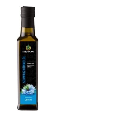 Šaltai spaustas nefiltruotas juodgrūdžių sėklų aliejus 250 ml